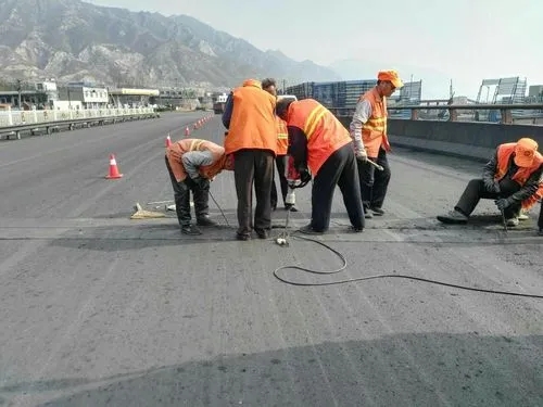 合山道路桥梁病害治理